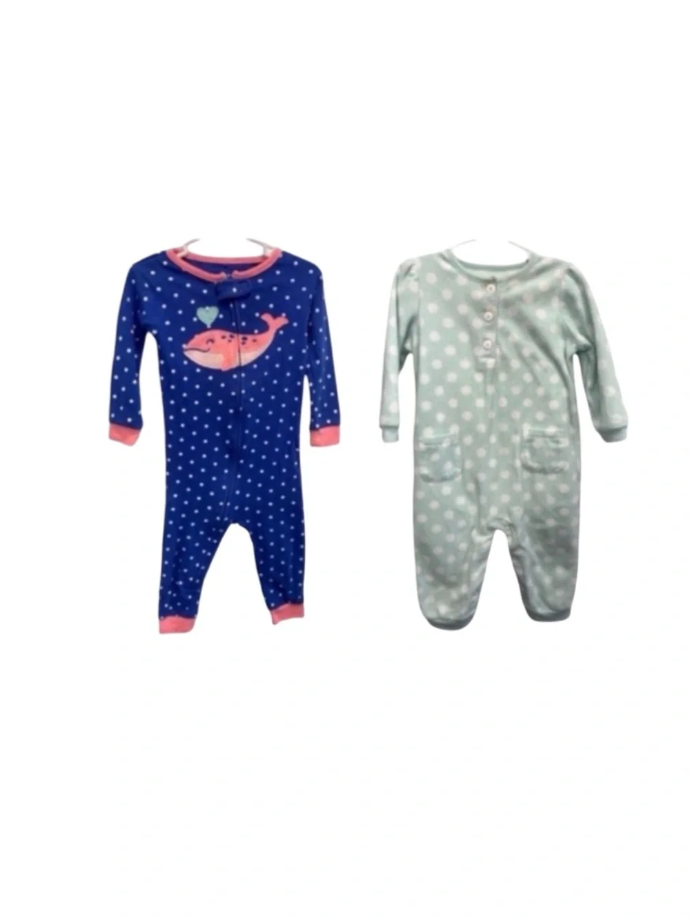 2 Carters Pajama Sleep and Play